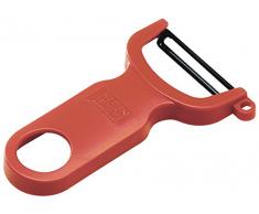 Kuhn Rikon 22060 Swiss Eplucheur Inox Rouge 10,7 x 6,7 x 1,3 cm