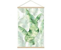 Dcasa Panneau Tropical Décorations Meubles Stickers Décoration de Maison Unisexe Adulte, Multicolore (Multicolore), Unique