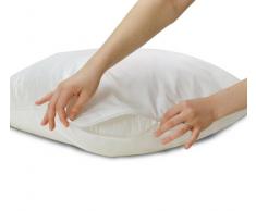 Allersoft Protection de Coussin Anti-acariens et Anti-punaises de Lit 100Â % Coton - 65 x 100 cm