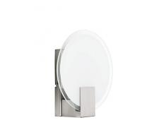 Brilliant 90323/13 Spot Patère Métal/Verre Métallique 19 x 8 x 20 cm