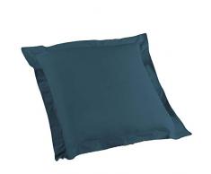 Douceur dIntérieur Lina Taie doreiller, Coton, Bleu Nuit, 63 x 63 cm