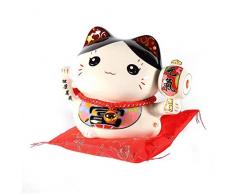lachineuse Tirelire Chat Japonais Maneki Neko Kawaii - Bonheur et ProspÃ©ritÃ©