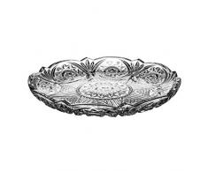 Crystaljulia 05980 Plateau de service en cristal de plomb