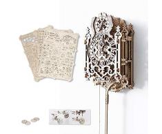 Horloge Royale Puzzle Mecanique en bois | Maquette Mécanique à Construire en 3D