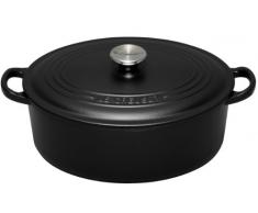 Le Creuset Tradition cocotte en fonte ovale noir mat 40cm 21002400000461