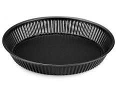 Formegolose 86128FG moule Ã tarte avec fond amovible, 28 cm, noir