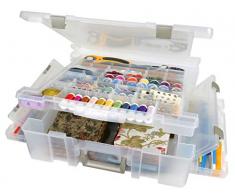 Unbekannt ArtBin 6981AB Super Satchel Deluxe Sac de Rangement à 1 Compartiment, Transparent