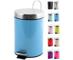 MSV Brest Poubelle dÃ©corÃ©e Bleu Pastel 25 x 17 cm