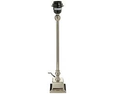 Better & Best 0054083 â lampe de table avec socle carré et Bill le haut, couleur argent