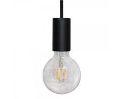 wonderlamp w-a000004Â Douille Suspension E27, noir, 180Â x 4.5Â cm