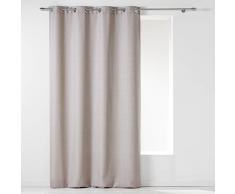 douceur dintérieur rideau a oeillets 140x260 cm chambray newton lin
