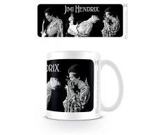 Jimi Hendrix MG25435 Mug en cÃ©ramique 315ml / 11oz - Triptych