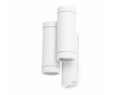 Faro Barcelona 75502 STEPS Lampe applique blanc doble GU10 35W