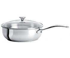 Cristel - CWMS24- Sauteuse inox 24cm- + couvercle - Collection Cookway