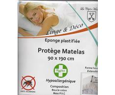 Home Inspiration ProtÃ¨ge Matelas, Coton, Blanc, 0,24x0,32 cm