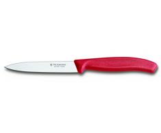 Victorinox 6.7701 Couteau dâoffice lame pointue rouge, Acier Inoxydable, Rouge, , 30 x 5 x 5 cm