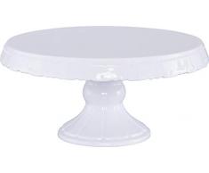 RBV Birkmann 441422 Assiette Ã gÃ¢teau sur Pied Vintage | L, Ã 30 cm, Plastique, Blanc, 30x30x16 cm
