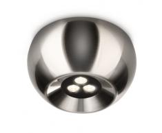 Philips Ledino Plafonnier LED Aluminium Acier Brossé 1 x 75