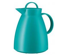 ALFI Pichet Isotherme Dan, Théière, Cafetière, Aluminium, Fermeture à Vis, Teal/Turquoise, 1 L, 0935080100