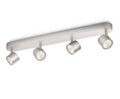 Philips STAR Spots LED Lumière dIntérieur Métallique Aluminium