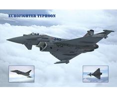 1art1 Avions Poster - Eurofighter Typhoon (91 x 61 cm)