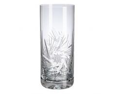 Verre de BohÃªme AdÃ¨le Ã©toile gobelets Forme Haute, Verre, 8Â x 8Â x 17Â cm, 6Â unitÃ©s