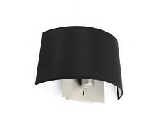 FARO BARCELONA 20022 Volta Lampe Applique Noire
