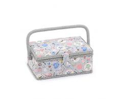 Hobby Gift BoÃ®te Ã coudre pour ranger vos fils, aiguilles et autres accessoires de maniÃ¨re pratique et compacte, multicolore, 16 x 24 x 11 cm