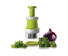 Ibili 799500 Hachoir Confort Mini Plastique Vert 6 x 6 x 17 cm