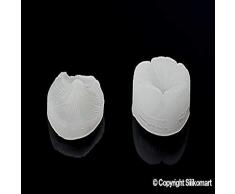 Silikomart 71.923.86.0096 Moule pour PÃ¢te Modelable SLK923 Forme Feuille Silicone Transparent