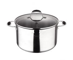 Masterpro Gravity Marmite avec couvercle, Argent, 32Â x 18