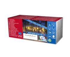 Konstsmide 4610-503 Hightech SystÃ¨me Rallonge SupÃ©rieure Guirlande 100 LED Multicolores Transparent