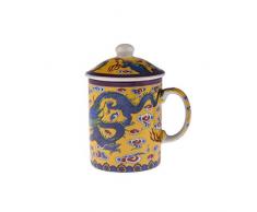 lachineuse Tasse Chinoise Dragon - Motif Impérial