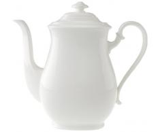 Villeroy & Boch - Cafetière Royal, Verseuse en Porcelaine Classique avec Couvercle, en Porcelaine Bone Premium, Compatible Lave-Vaisselle, 1 100 ml