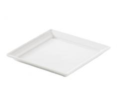 Revol 618732 Coupelle Carré Porcelaine Blanc 13,2 x 13,2 x 1,5 cm