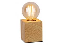 Lucide PABLO - Lampe De Table - Bois