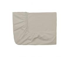 Essix - Drap Housse Royal Line Percale de Coton Lin 90 x 190 cm