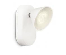 Philips myLiving Spot 532803116Â âÂ Spot de lumiÃ¨re (Blanc, IntÃ©rieur, Surfaced Lighting Spot, Metal, iP20, chambre, salon)