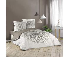 douceur dintÃ©rieur parure 3 piÃ¨ces 240x220 cm symetrix