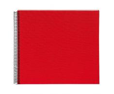 Goldbuch 25Â 373Â Bella Vista Album Photo Ã Spirale, Carton, Rouge, 34Â x 30Â cm