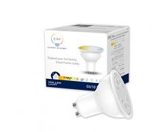 tint de Müller-Licht, ampoule LED GU10, réflecteur « white », blanc, (2700-6500K), dimmable, 5 W remplace ampoule 50 W, Zigbee, compatible avec Alexa