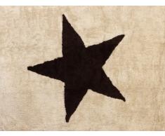 Aratextil stÃ¨le Tapis Enfant, Coton, Beige et Marron, 120Â x 160Â cm