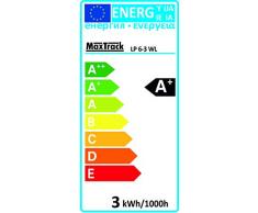 Transmedia LP6-3WL Power SMD Spot LED 230 V 3 W GU10 Blanc Chaud