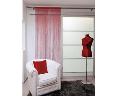 Soleil dOcre Rideau à fils LAHORE framboise, 60x90 cm