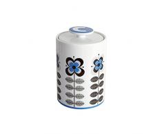 Fairmont Main &16 x 10,8 cm Porcelaine vitrifiÃ©e Motif Bocal Ã cafÃ©-Stockholm-Bleu