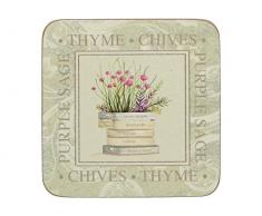 Creative Tops Lot de 6 Dessous de Verres Motif topiaire