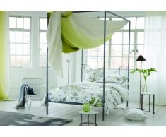 Designers Guild - Freya Drap Housse Satin de Coton Gris 140 x 190 cm
