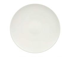 Villeroy & Boch Royal Assiette coupe, 33 cm, Porcelaine Premium Bone, Blanc