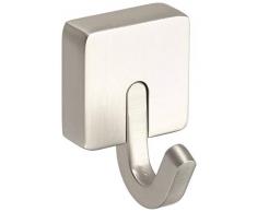 Tiger 38703_09 Crochet Autocollant en Acier Inoxydable brossÃ© et zamak 36 x 52 x 39Â mm