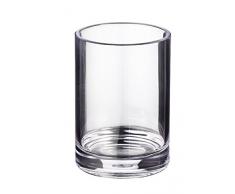 RIDDER 20021000 Gobelet Windows, Synthétique, Transparent, 7,5 x 7,5 x 10 cm